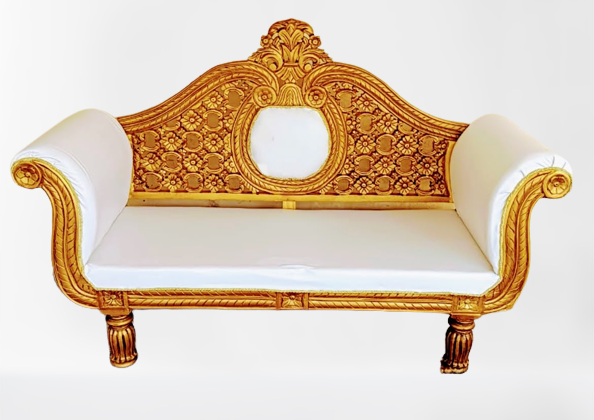 Royal Golden Sofa rental